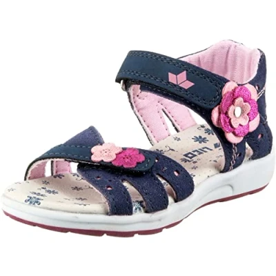 Abbildung von Lico Mädchen Cassandra V Slingback Sandalen, Marine, 27 EU