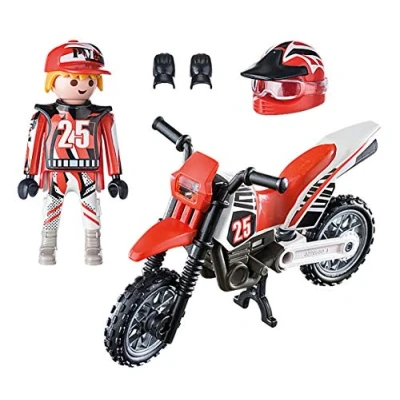 Abbildung von PLAYMOBIL Special Plus Motocross Fahrer, ab 4 Jahren