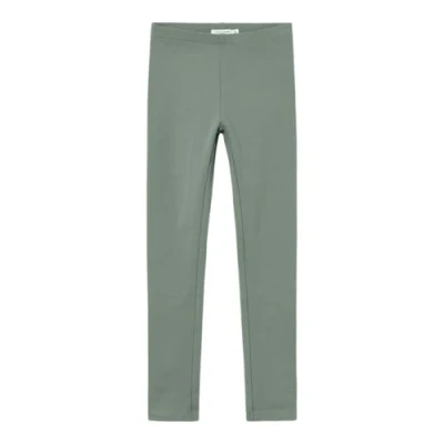 Abbildung von Name it Nkfdavina Solid NOOS Leggings Hosen für Kinder, Größe: 80, Green
