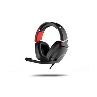 Abbildung von Ozone Gaming Kopfhörer Ekho X40 OZEKHOX40 mit Mikrofon, PS4 kompatibel, PC, Xbox, Switch Lautsprecher 50 mm, verstellbares Kopfband, Controller, Micro Faltbar, Ergonomisch, Schwarz