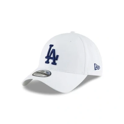 Abbildung von New Era Los Angeles Dodgers MLB Core Classic Weiß Verstellbare 9Twenty Cap One Size