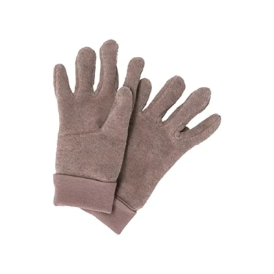 Abbildung von Sterntaler Unisex Kinder Fingerhandschuhe aus Microfleece, mit Elastischem Bündchen Handschuh, Braun Melange, 3