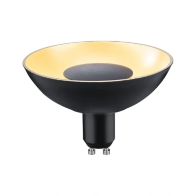 Abbildung von Paulmann 28794 LED Lampe Reflektor GU10 230V 170lm 4,9W 1900K Schwarz, Gold 3 Step Dim dimmbar Lampen Leuchtmittel