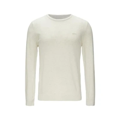 Abbildung von s.Oliver Strickpullover, Herren, Größe: 3XL, Wollweiß