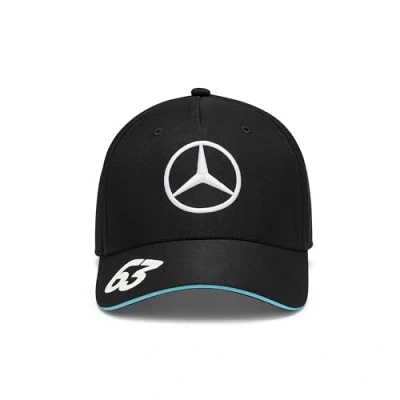 Abbildung von MERCEDES AMG PETRONAS F1 2024 George Russell Kappe Schwarz Einheitsgröße