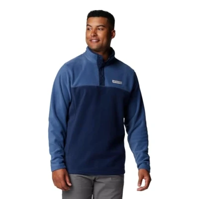 Abbildung von Columbia Steens mountain HALF SNAP II Fleecepullover, Herren, Größe: Medium, Collegiate navy/dark