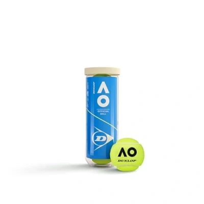 Abbildung von DUNLOP Tennisball Australian Open für Sandplatz, Hartplatz und Rasen (3 Bälle)