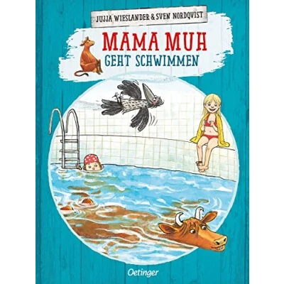 Abbildung von Mama Muh geht schwimmen: Lustiger Bilderbuch Klassiker für Kinder ab 4 Jahren
