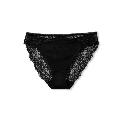 Abbildung von Calida Natural Comfort Slip, Damen, Größe: Small, Black
