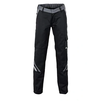 Abbildung von Planam Highline Damen Bundhose schwarz Schiefer Zink Modell 2718 Größe 44