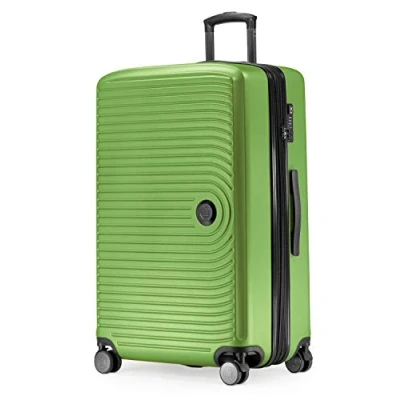 Abbildung von HAUPTSTADTKOFFER Mitte Großer Hartschalenkoffer, TSA, 4 Rollen, Check In Gepäck mit 8 cm Volumenerweiterung, 77cm, 130 Liter, Apfelgrün