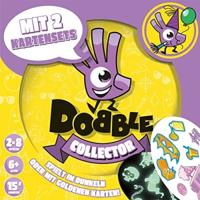 Abbildung von Zygomatic, Dobble Collector, Familienspiel, Kartenspiel, 2 8 Spieler, Ab 6+ Jahren, 15 Minuten, Deutsch