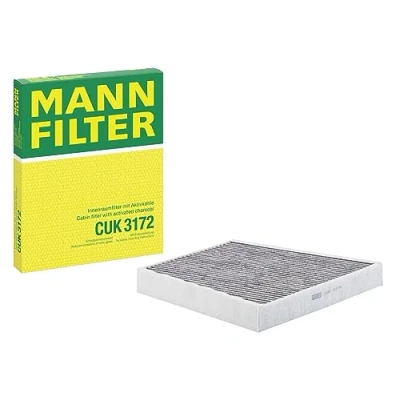 Abbildung von MANN FILTER CUK 3172 Innenraumfilter Pollenfilter mit Aktivkohle Für PKW