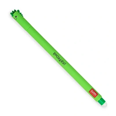 Abbildung von LEGAMI löschbarer Gelschreiber, Dino, grüne Tinte, 1 stück (1er Pack)