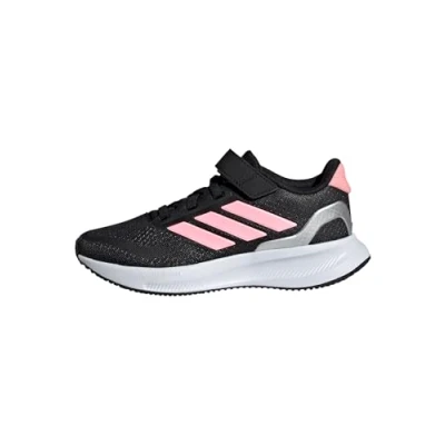 Abbildung von adidas Jungen Unisex Kinder RUNFALCON 5 Shoes Kids Laufschuhe, Core Black/Pink/Silver Metallic, 34 EU