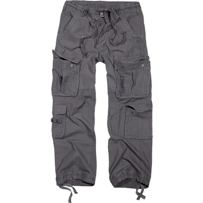 Abbildung von Brandit PURE Vintage Cargohose, Herren, Größe: 3XL, Charcoal