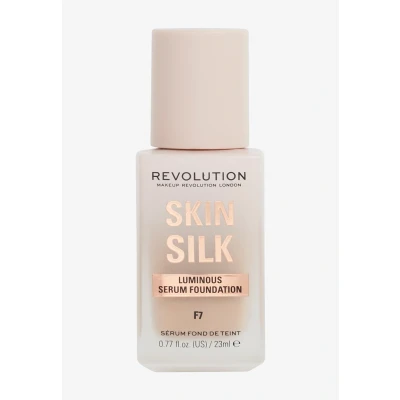 Abbildung von Makeup Revolution SKIN SILK Serum Foundation Foundation, Größe: 23 ml, F7