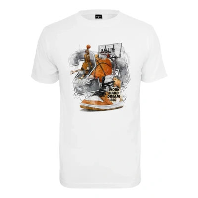 Abbildung von Mister TEE Vintage Ballin Tshirt print, Herren, Größe: XS, White