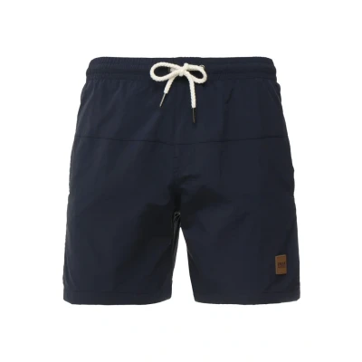 Abbildung von Urban Classics Block Badeshorts, Herren, Größe: 3XL, Navy