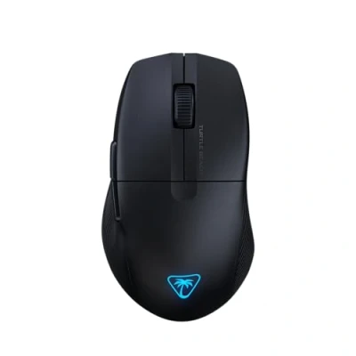 Abbildung von Turtle Beach Pure Air Ultraleichte, kabellose und ergonomische RGB Gaming Maus, optischer Sensor mit 26.000 DPI, 125h Akkulaufzeit Schwarz
