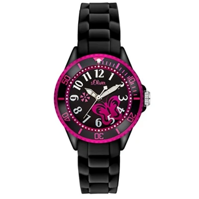 Abbildung von S.Oliver Mädchen Analog Quarz Armbanduhr SO 2993 PQ