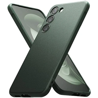 Abbildung von Ringke Onyx Kompatibel mit Samsung Galaxy S23 5G (2023) Hülle TPU Eckenschutz Stoßfest Dünn Kratzfest Handyhülle für Dark Green