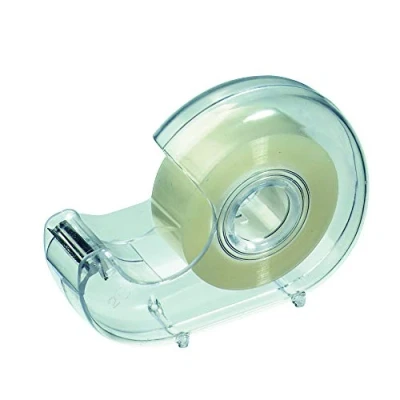 Abbildung von Pelikan NoName 10509354 Klebefilm mit Abroller, 33 m x 19 mm, transparent, 1 Stück Abroller