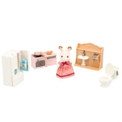 Abbildung von Sylvanian Families 5449 Einrichtung Komplettset Puppenhaus Möbel