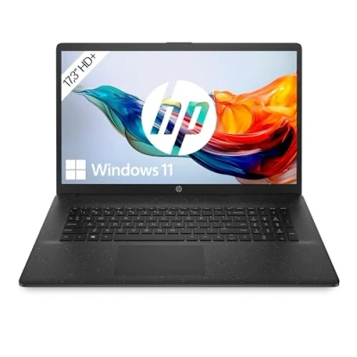 Abbildung von HP Laptop 17,3&quot; HD+ Display Intel Celeron N4120 8 GB DDR4 RAM 256 SSD UHD Grafik Windows 11 QWERTZ Schwarz