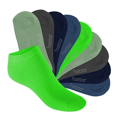 Abbildung von Footstar EVERYDAY! 10 Paar Kinder Sneaker Socken Cool Colours 35 38