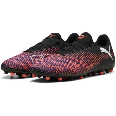 Abbildung von Puma Future 8 PLAY MG Fußballschuh Nocken, Herren, Größe: 41, Black/white/glowing red Schuhe