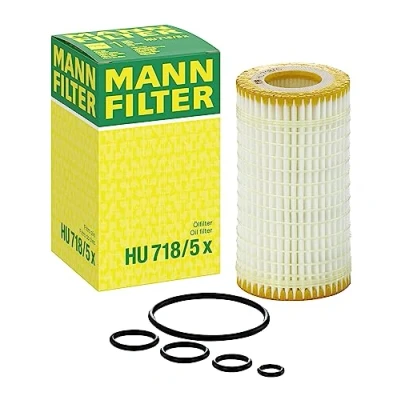 Abbildung von MANN FILTER HU 718/5 X Ölfilter Satz mit Dichtung / Dichtungssatz Für PKW