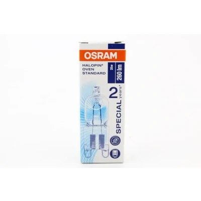 Abbildung von Osram Halopin 66725 Backofenlampe 25 Watt G9 klar 230 Volt OVEN Lampe über 200 Grad einsetzbar warmweiß
