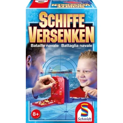 Abbildung von Schmidt Spiele 49092 Schiffe versenken, Reise und Familienspiel, bunt