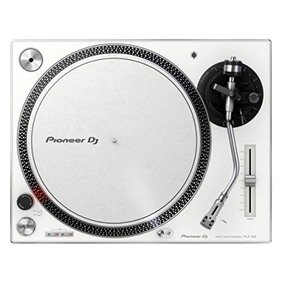 Abbildung von Pioneer DJ PLX 500 W Plattenspieler mit Direktantrieb, Weiß
