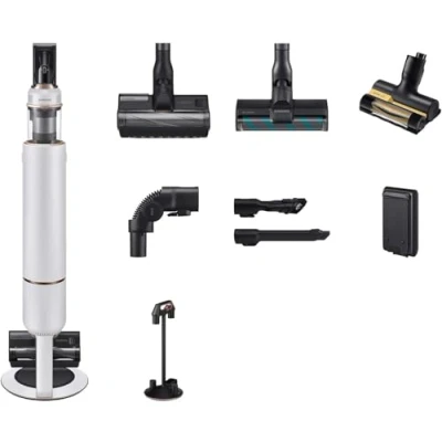 Abbildung von Samsung Bespoke Jet Plus Complete VS20B95C43W Akku Staubsauger 580 W Weiss