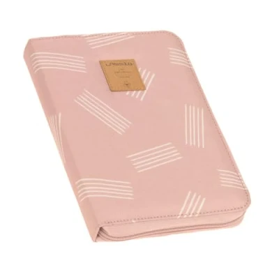 Abbildung von LÄSSIG Mama Mutterpasshülle U Heft tasche Dokumententasche/Document Pouch Soft Stripes rose