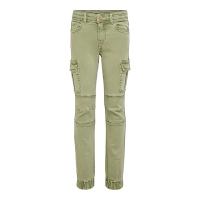 Abbildung von ONLY Girls Jeans Tapered Fit für Kinder, Größe: 122, Oil green