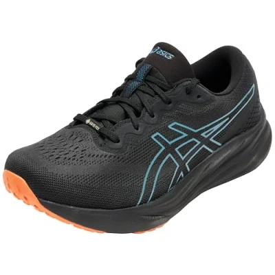 Abbildung von Asics Gelpulse 15 GTX Laufschuh Straße, Herren, Größe: 40.5, Black/atlantis blue Schuhe