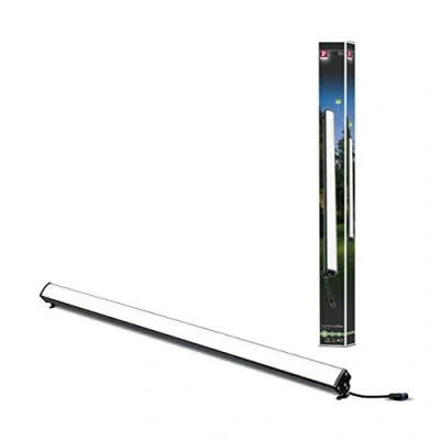 Abbildung von Paulmann 93922 Plug &amp; Shine LED Außenleuchte Bodenaufbauleuchte IP67 8W 24V 115 Terassenbeleuchtung Aussenbeleuchtung 3000 K, 5.8 x 85.6 cm, Anthrazit