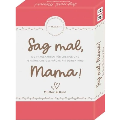 Abbildung von Elma van Vliet, Sag mal, Mama!: Ein Spiel für Mutter &amp; Kind Das Fragespiel tolle besondere Momente mit deinem