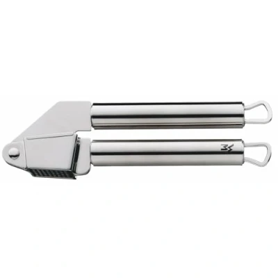 Abbildung von WMF Profi Plus Knoblauchpresse Edelstahl 17,5 cm, Cromargan teilmattiert, spülmaschinengeeignet