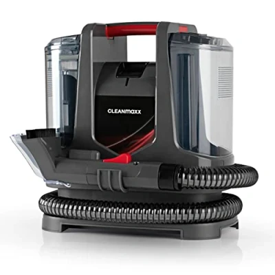 Abbildung von CLEANmaxx Polster &amp; Teppichreiniger für die effiziente Reinigung von Polstern, Teppichen, Autositzen Waschsauger zur Fleckentfernung kompakt, flexibel, stark 9kPa Saugkraft