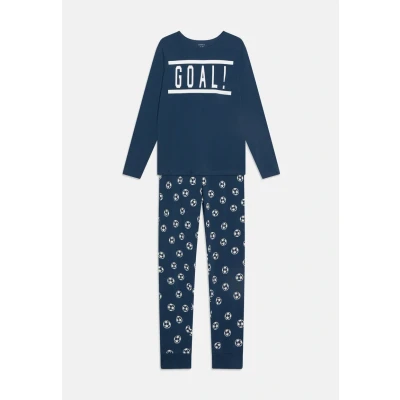 Abbildung von Name it Nkmnightset Football Pyjama für Kinder, Größe: 86/92, Dark denim