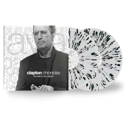 Abbildung von Clapton Chronicles : The Best Of Eric Vinyl Schwarz und Weiss mit Marmoreffekt