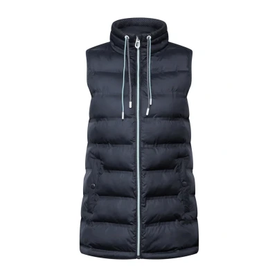 Abbildung von CECIL Damen B220256 Gefütterte Weste, Dark Navy Blue, XL