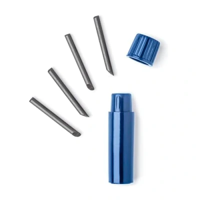 Abbildung von Staedtler® 556E4 HB Ersatzteile für Zirkel, Schneidemesser Mars Lumograph Zirkelminen HB, Büchse à 4 Minen, Kunststoff