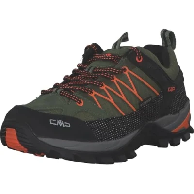 Abbildung von CMP Rigel LOW Trekking Shoes WP Hikingschuh, Herren, Größe: 42, Torba/flash orange Schuhe