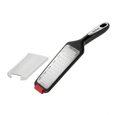 Abbildung von Tefal Ingenio K20707 Universalreibe Kunststoff Schwarz, Rot, Edelstahl Spülmaschinengeeignet, 33.86 x 9.2 7 cm