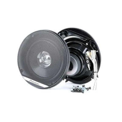 Abbildung von Pioneer TS G1320F 2 Weg Koaxiallautsprecher für Autos (250 W), 13 cm, kraftvoller Klang, IMPP Membran optimalen Bass, 35 W Eingangsnennleistung, 44.3 mm Einbautiefe, schwarz, Lautsprecher